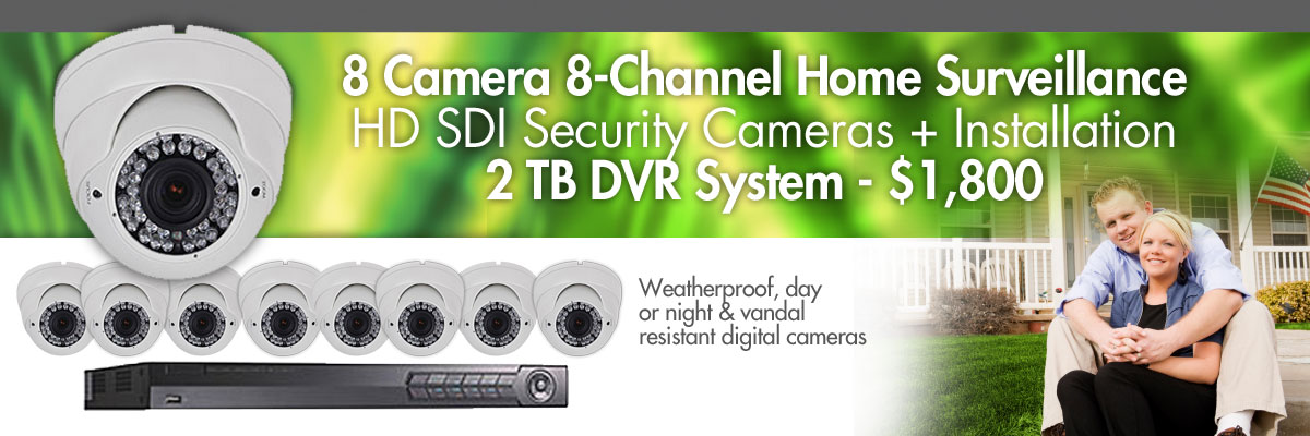 8-camera surveillance system